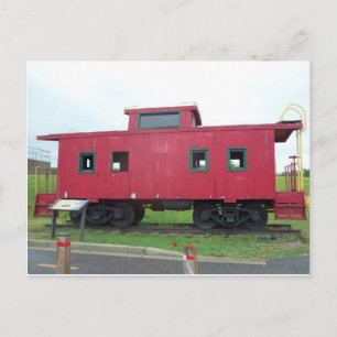 Caboose bij waterfront park Bladensburg Briefkaart