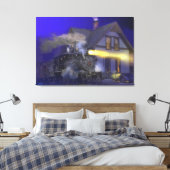 Caboose Hop bij Dolores, CO Canvas Afdruk (Insitu (Slaapkamer))