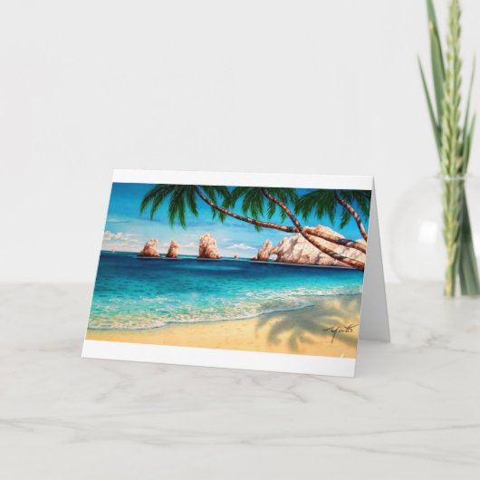 CABOS SAN LUCAS, BAJA CALIFORNIË, MEXICO KAART (Voorkant)