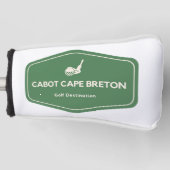 Cabot Cape Breton Canada Golfbestemming Golfheadcover (Voorkant)