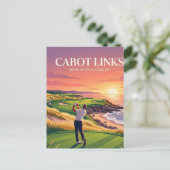 Cabot Links Canada Briefkaart (Staand voorkant)