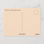 Cabot-toren Newfoundland Canada Briefkaart (Achterkant)