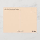 Cabot Tower Newfoundland Canada Briefkaart (Achterkant)