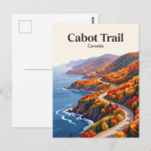 Cabot Trail Canada Briefkaart (Voorkant / Achterkant)