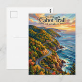 Cabot Trail Canada Briefkaart (Voorkant / Achterkant)