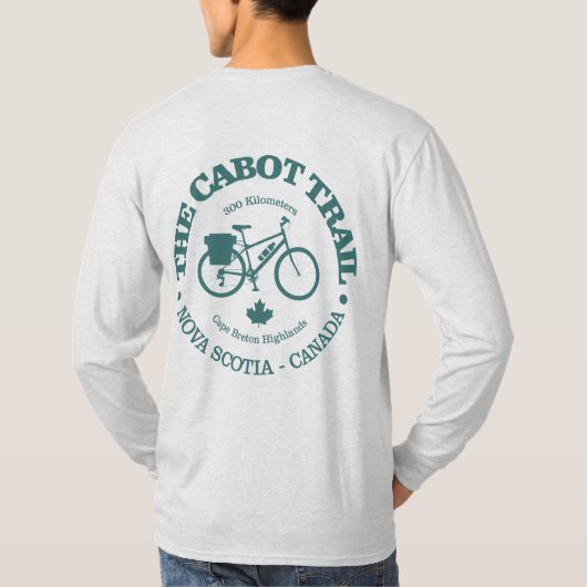 Cabot Trail (fietsen) T-shirt (Achterkant)