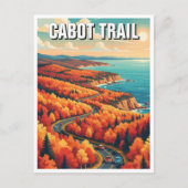 Cabot Trail Nova Scotia Canada Reizen Briefkaart (Voorkant)