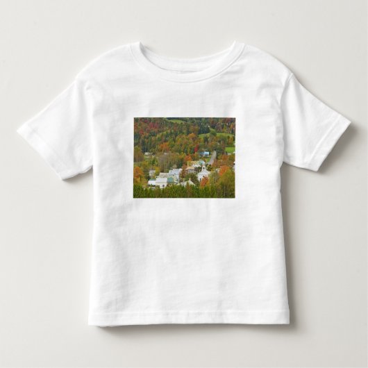 Cabot, Vermont in herfst. Noordoost-Koninkrijk. Kinder Shirts (Voorkant)