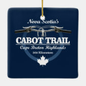 Cabotrail (H2) Keramisch Ornament (Achterkant)