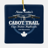 Cabotrail (H2) Keramisch Ornament (Voorkant)