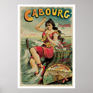 Cabourg Paris Frankrijk Poster