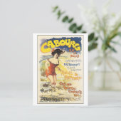 Cabourg Restaurant Cafe Paris Briefkaart (Staand voorkant)