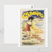 Cabourg Restaurant Cafe Paris Briefkaart (Voorkant / Achterkant)