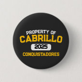 Cabrillo Library Hoodie Ronde Button 5,7 Cm (Voorkant)