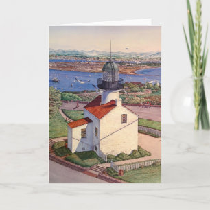 CABRILLO OUD PT. LOMA VUURTOREN KAART