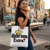 Cabrona extra boodschappentas tote bag