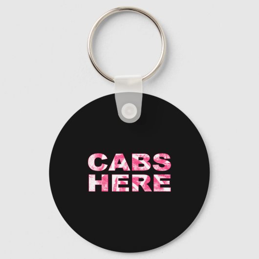 Cabs Here Gym Tan Laundry New Jersey Gtl Garden  Sleutelhanger (Voorkant)