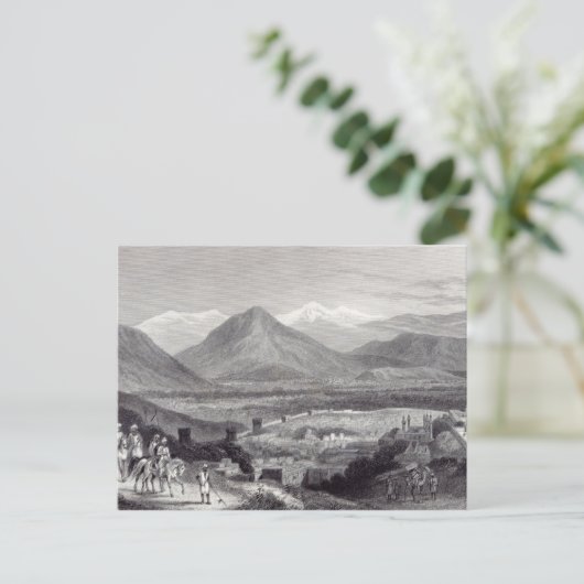 Cabul van de Bala Hissar Briefkaart (Staand voorkant)