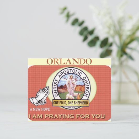 CAC ORLANDO) MOJISOLA GBADAMOSI BRIEFKAART (Staand voorkant)