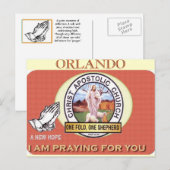 CAC ORLANDO) MOJISOLA GBADAMOSI BRIEFKAART (Voorkant / Achterkant)