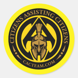 CAC-Stickers Ronde Sticker
