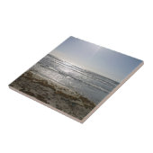 Caca Beach Sunrise Ceramic Tile Tegeltje (Zijkant)