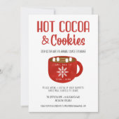 Caca Cookies Snowflakes Holiday Kerstfeest Kaart (Voorkant)