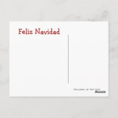 Caca de Oro ~ Tarjeta Postal/Invitación Briefkaart (Achterkant)