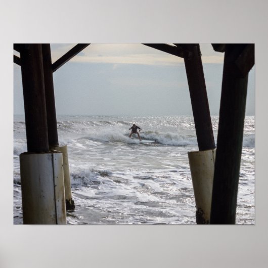 Caca Surfing Poster (Voorkant)