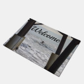 Caca Surfing Welcome Doormat Deurmat (Schuin)