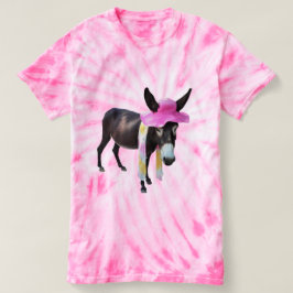 Caca the Mama Donkey krijgt een hip in Stropdas-Dy T-shirt