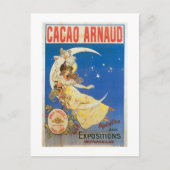 Cacao Arnaud  Chocolate Drink en kunst Briefkaart (Voorkant)