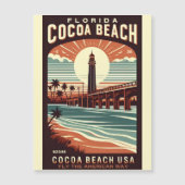 Cacao Beach City Florida kustlijn geschenken (Voorkant)