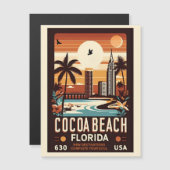 Cacao Beach City Florida kustlijn geschenken (Voorkant / Achterkant)