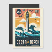 Cacao Beach City Florida kustlijn geschenken (Voorkant / Achterkant)