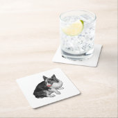 Cacao Break, Scarlet Tip Kartonnen Onderzetters (Insitu)