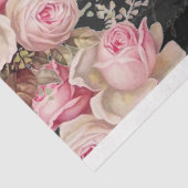 Cacao Chaud et Rozen Pink Butterflies Decoupage Tissuepapier (Detail)