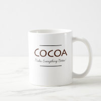 Cacao Chocolate Lovers Keramische Mok