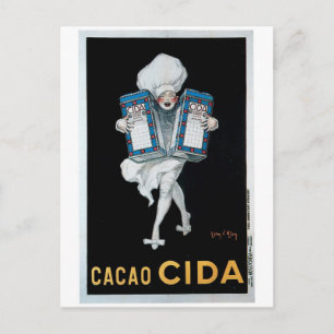 Cacao Cida -  voedselkunst Briefkaart