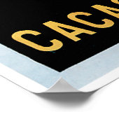 Cacao Cida - voedselkunst Poster (Hoek)