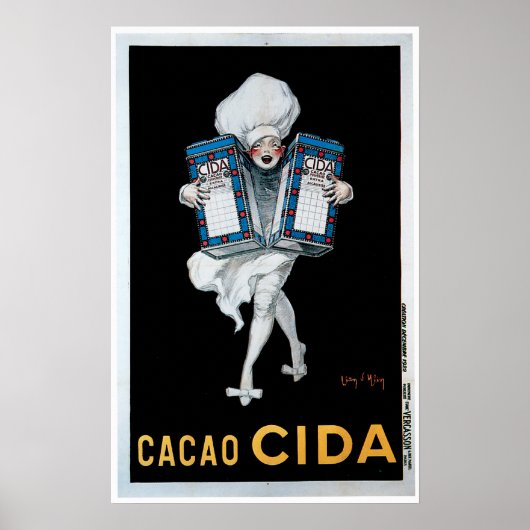 Cacao Cida - voedselkunst Poster (Voorkant)