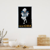 Cacao Cida - voedselkunst Poster (Keuken)