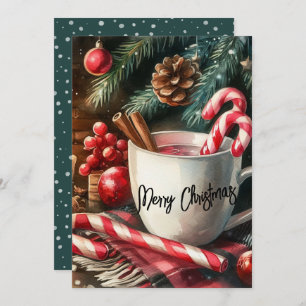 Cacao en Cheer Feestdagenkaart