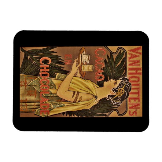 Cacao en Chocolade VanHouten Magneet (Horizontaal)