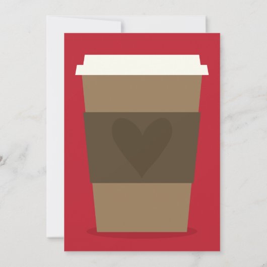 Cacao en Cookies Party Uitnodiging (Achterkant)