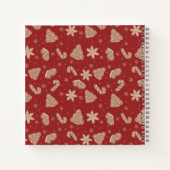 Cacao- en koekjeskerstrecept notitieboek (Achterkant)