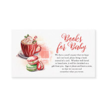 Cacao en Macarons Meisje Baby shower Boeken voor B