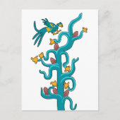 Cacao en Quetzal Briefkaart (Voorkant)