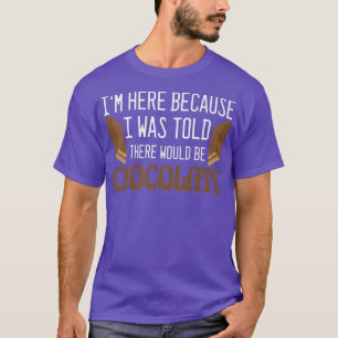 Cacao Gezegde Joke Dessert Cake Baking Chocolade T-shirt