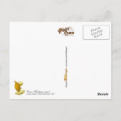 Cacao - illustratie briefkaart (Achterkant)